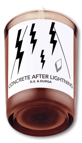 D.S. &amp; DURGA Concrete After Lightning Candle 200g